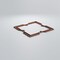 Ekena Millwork Small Fleming Decorative Fretwork Wood Wall Panels, Walnut, 11 3/8"W x 11 3/8"H x 3/8"T WALW12X12X0375FMGWA - alternate 6
